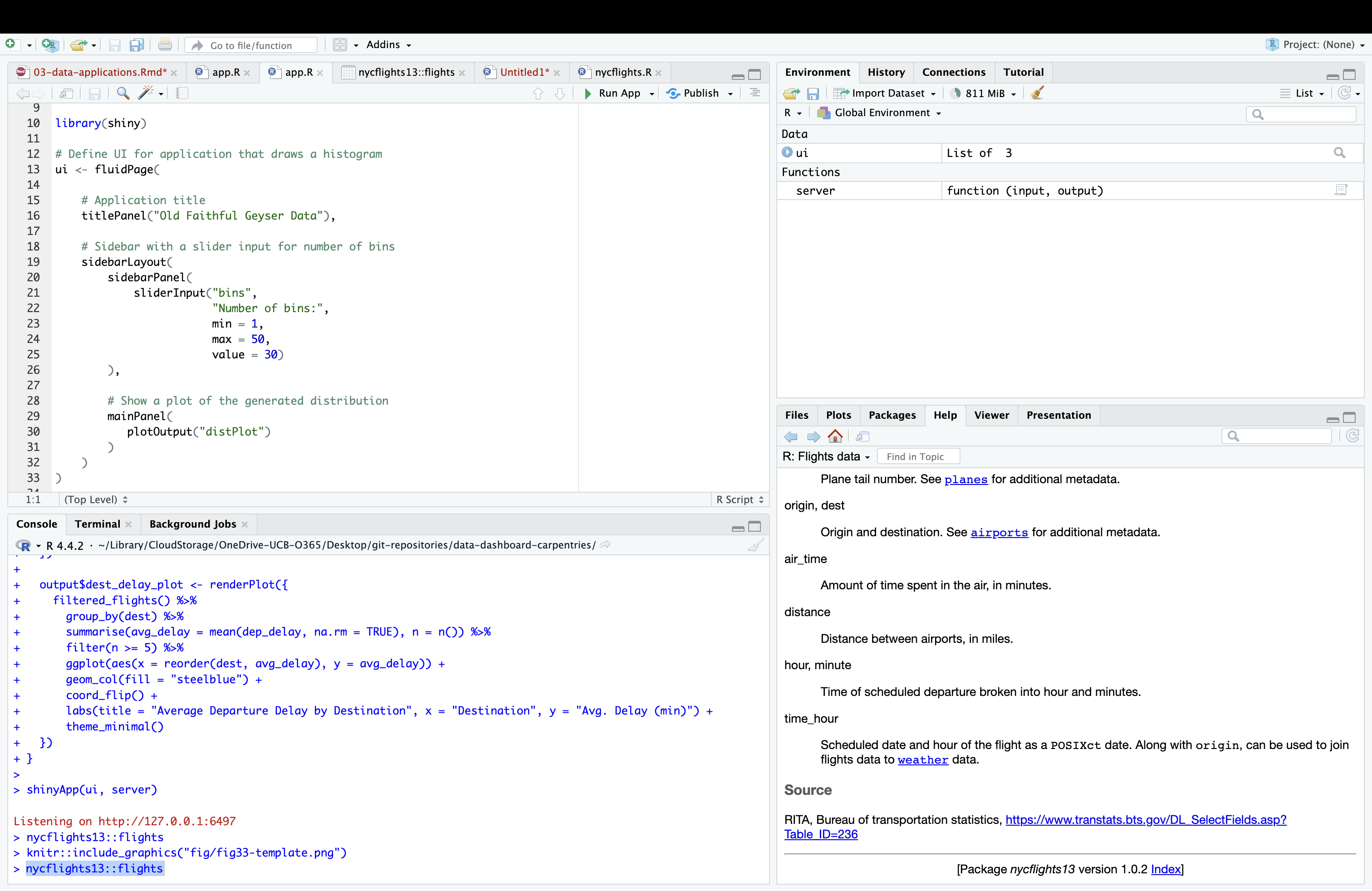 Figure 34. The Shiny Template File